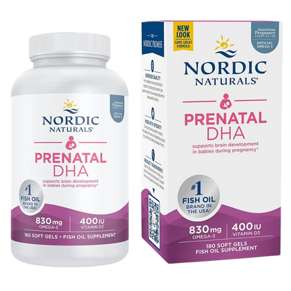 Prenatal DH, 830mg of Omega-3 with Vitamin D3