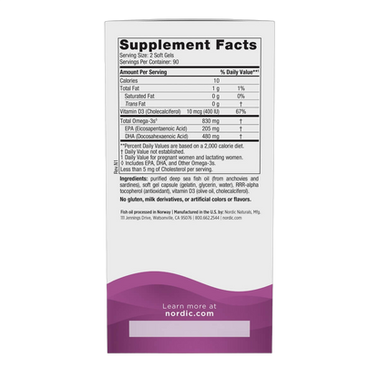 Prenatal DH, 830mg of Omega-3 with Vitamin D3