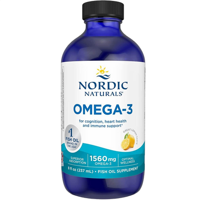 Omega-3, 1560mg, Lemon Flavour