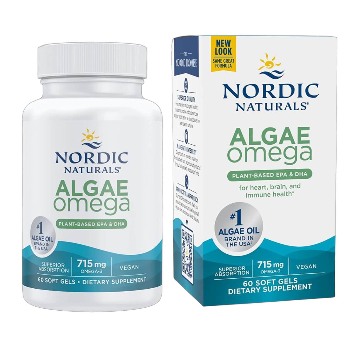 Algae Omega-3, 715mg