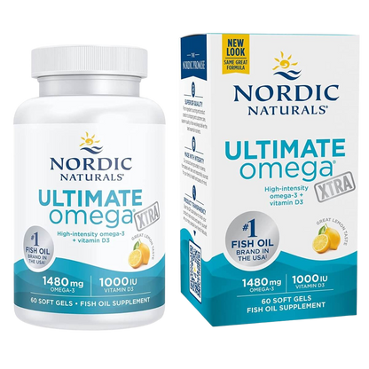 Ultimate Omega Xtra, 1480mg, Lemon Flavour