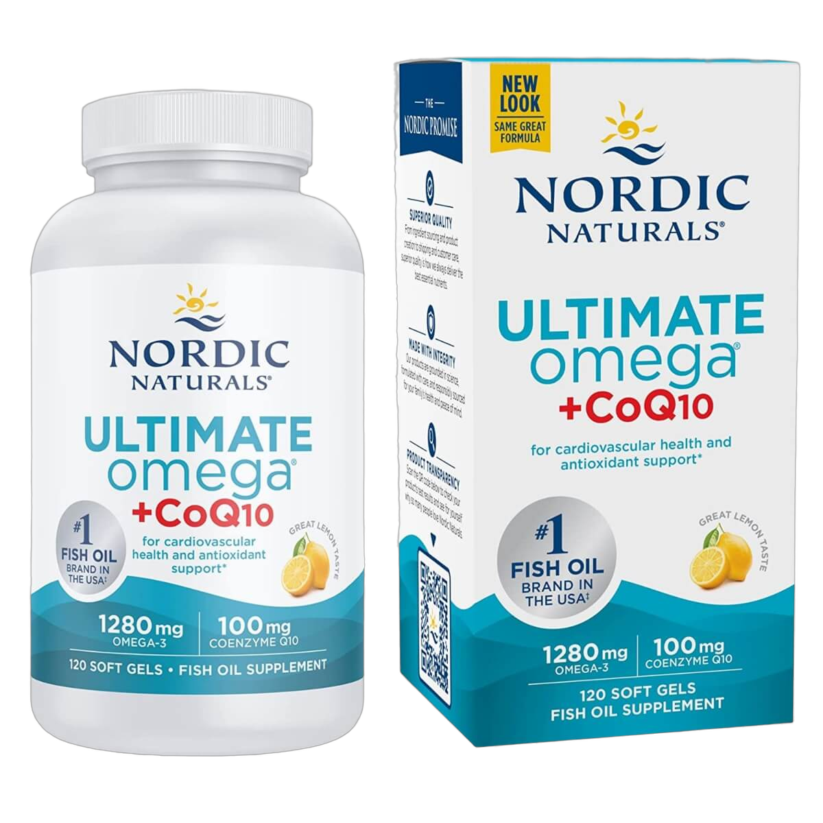 Ultimate Omega, 1280mg + CoQ10