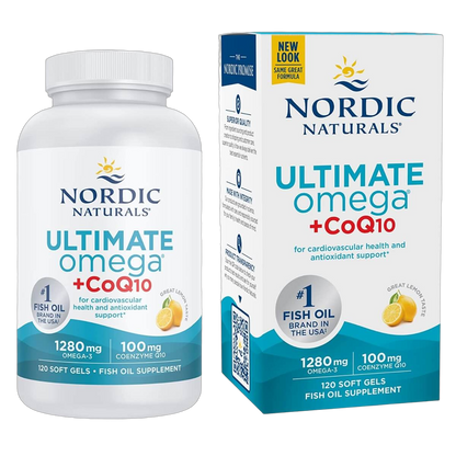 Ultimate Omega, 1280mg + CoQ10