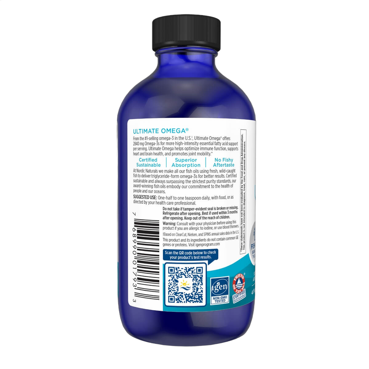 Ultimate Omega-3, 2840mg, Lemon Flavour