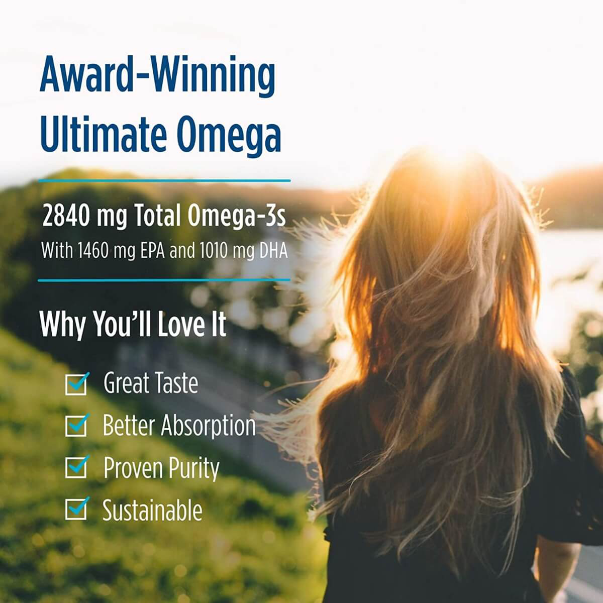 Ultimate Omega-3, 2840mg, Lemon Flavour