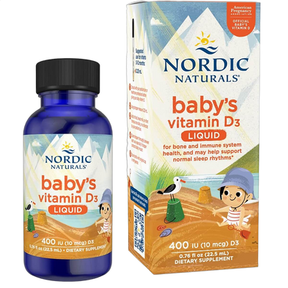 Baby's Vitamin D3, 400iu