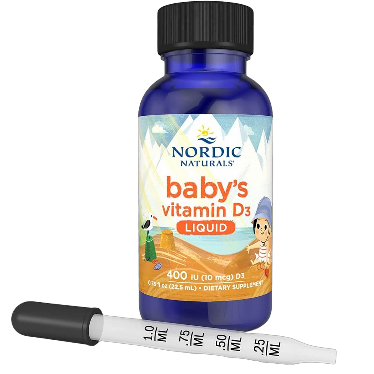 Baby's Vitamin D3, 400iu