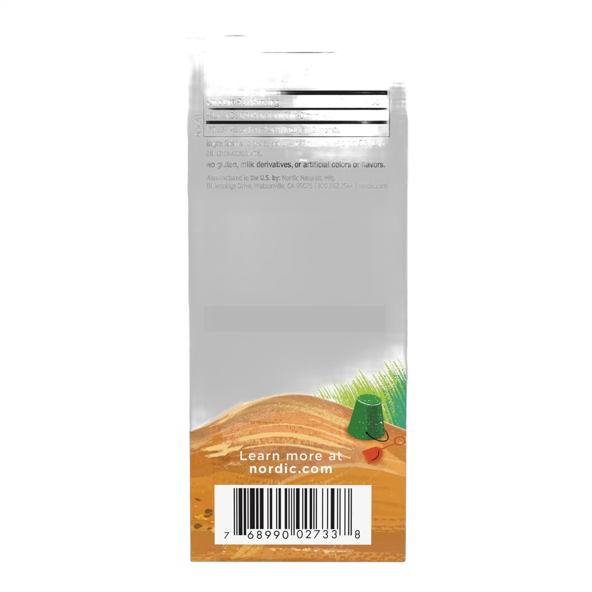 Baby's Vitamin D3, 400iu