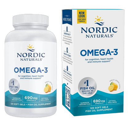 Omega-3, 690mg, Lemon Flavour