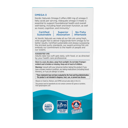 Omega-3, 690mg, Lemon Flavour