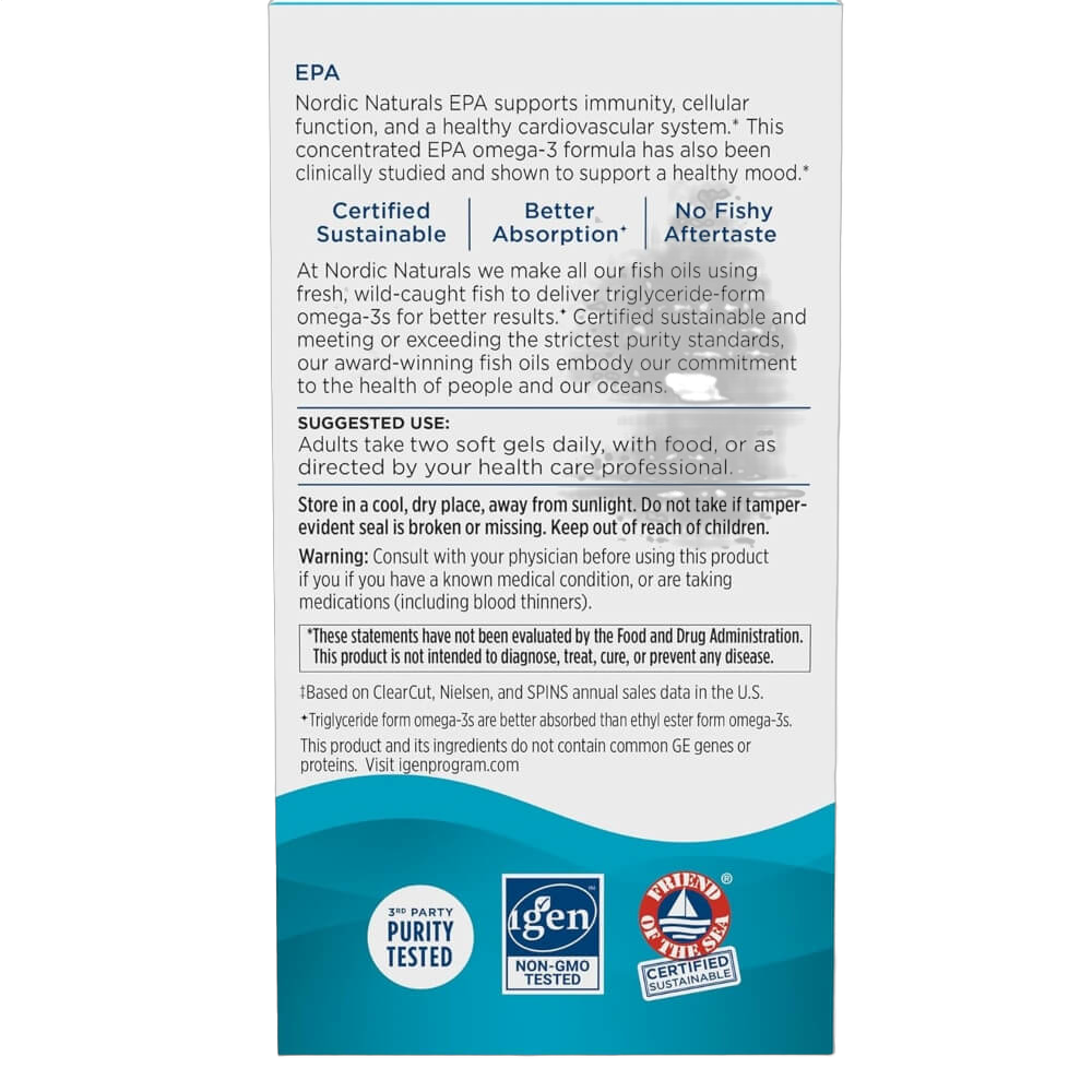 EPA 1210mg Omega-3, Lemon Flavour