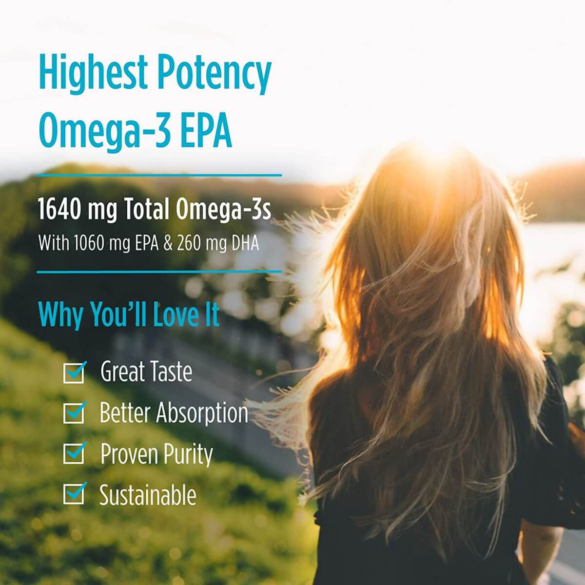 EPA Xtra, 1640mg Omega-3, Lemon Flavour