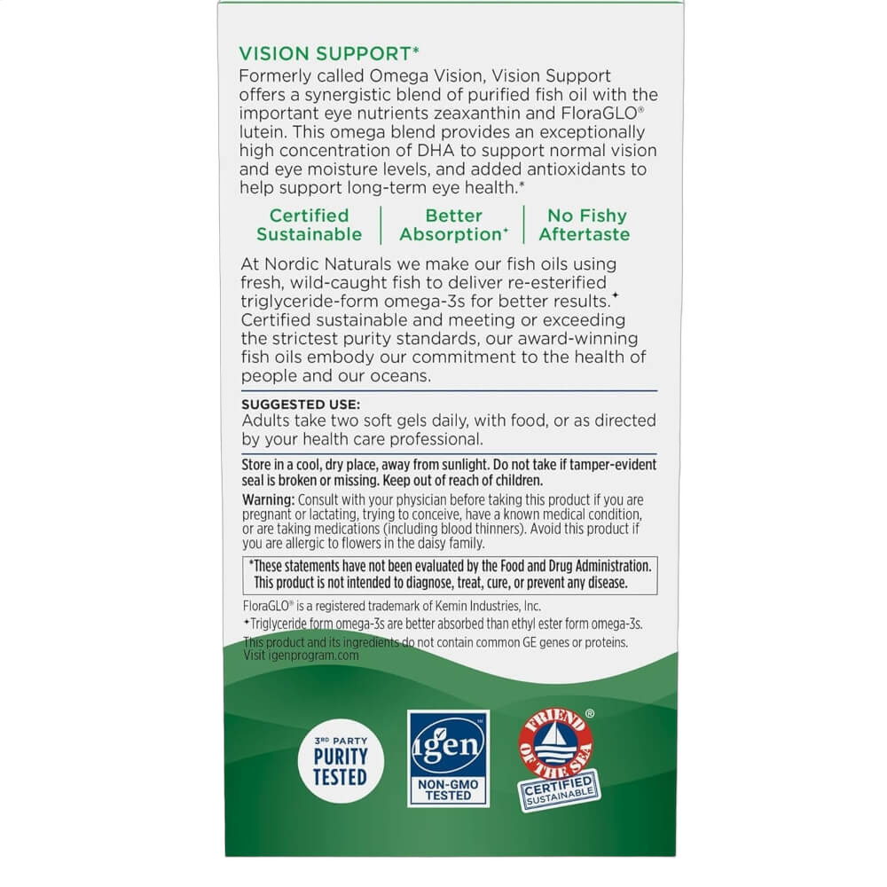 Omega Vision, 1460mg, Lemon Flavour