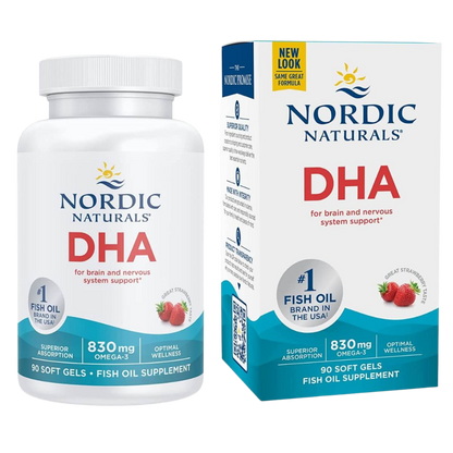 DHA, 830mg, Strawberry Flavour