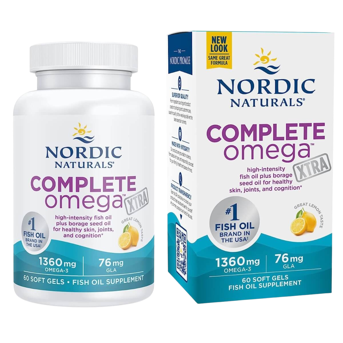 Complete Omega Xtra, Lemon Flavour