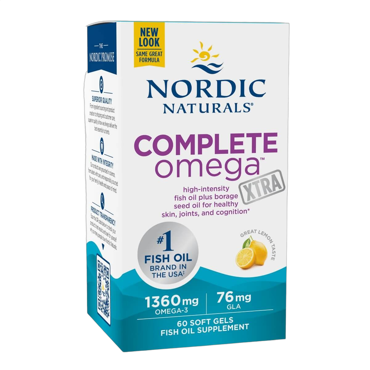 Complete Omega Xtra, Lemon Flavour