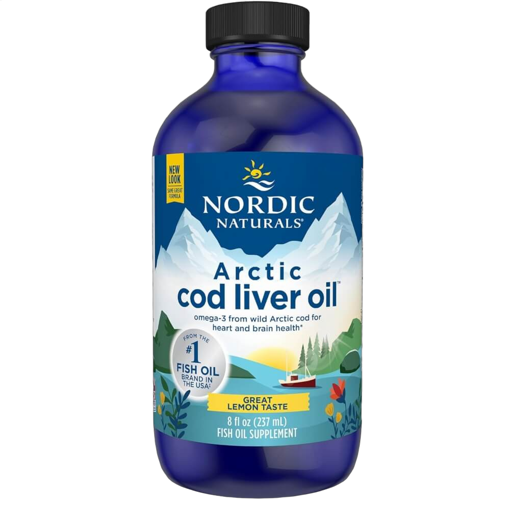 Arctic Cod Liver Oil, 1060mg, Lemon Flavour