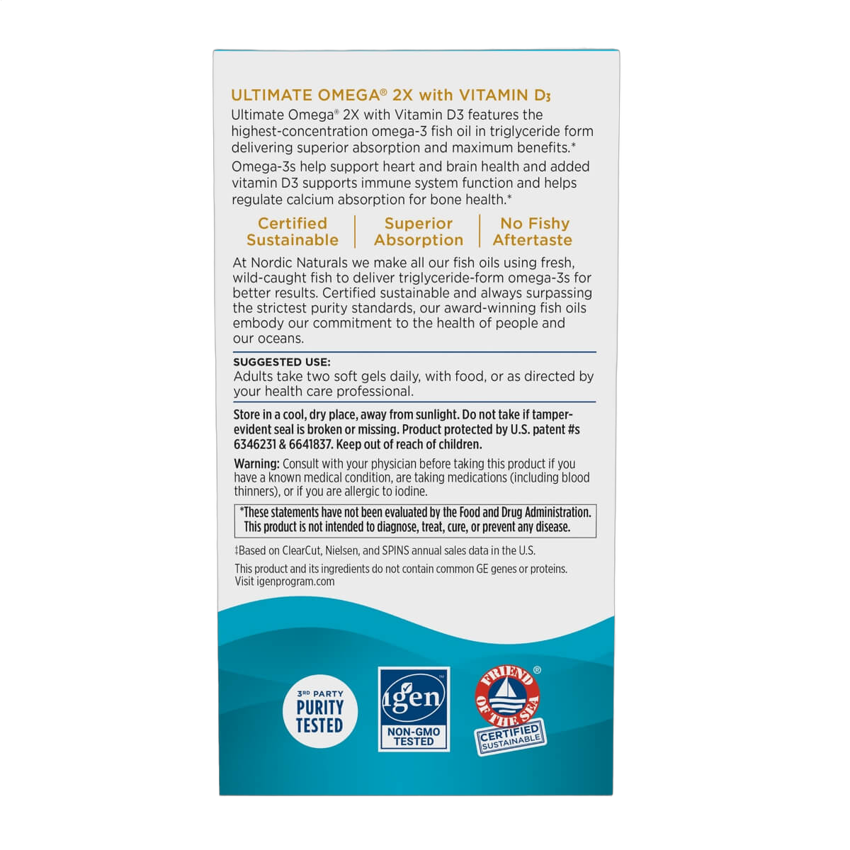 Ultimate Omega-D3 2X