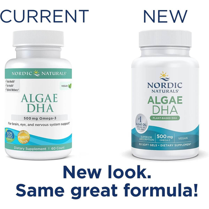 Algae DHA, 500mg