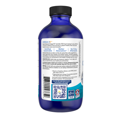 Omega-3D, 1560 mg Lemon Flavour