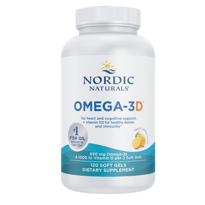 Omega-3D, 690mg & 1000IU