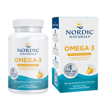 Omega-3, 690mg Omega-3, Lemon