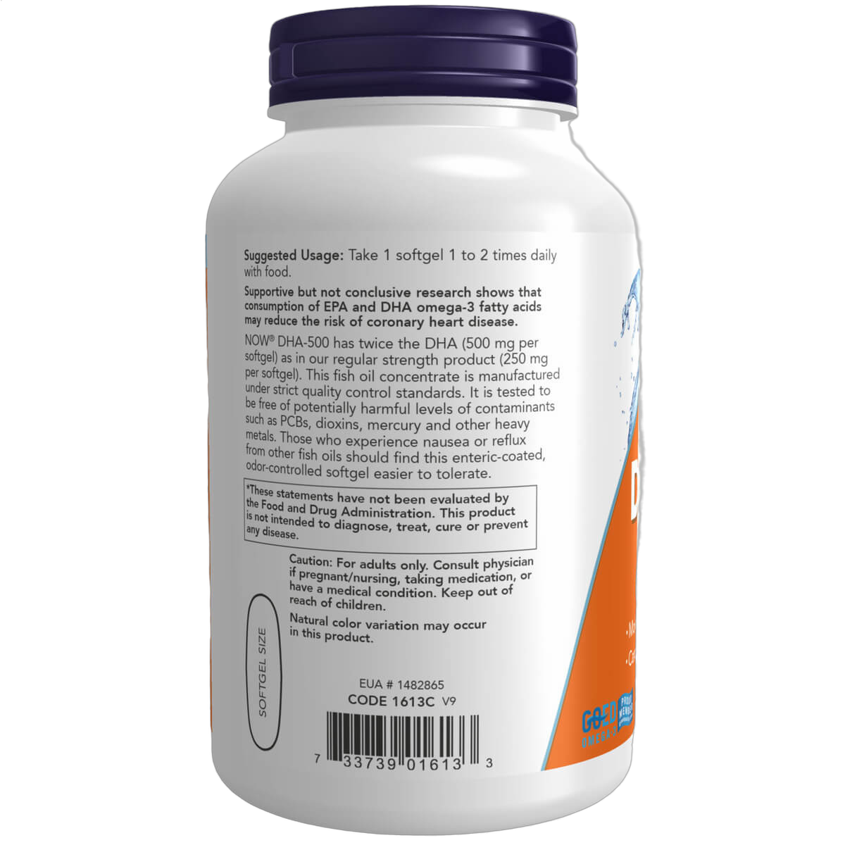 DHA, 500mg