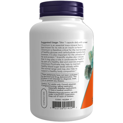Chromium Picolinate, 200mcg