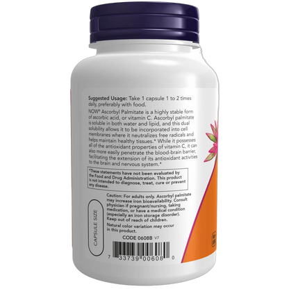 Ascorbyl Palmitate, 500mg