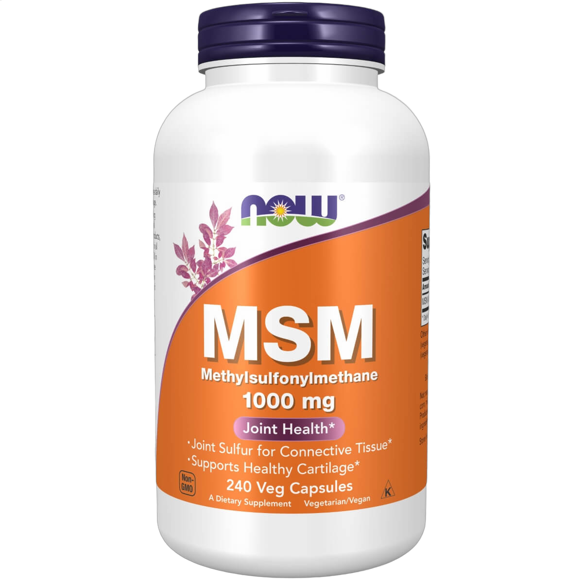 MSM (Methylsulfonylmethane), 1000mg