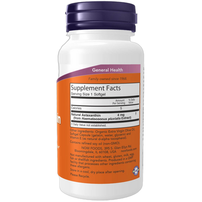Astaxanthin, 4mg