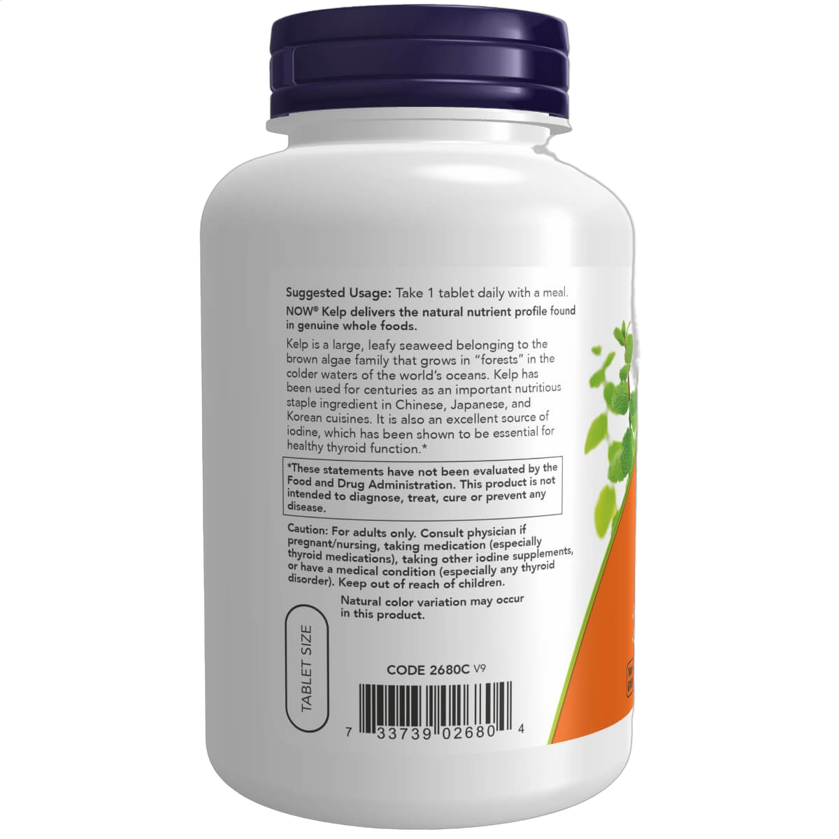 Kelp, 150mcg of Natural Iodine