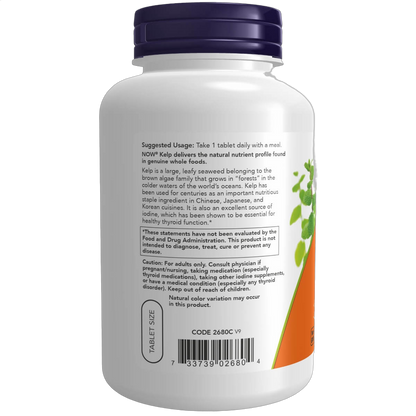 Kelp, 150mcg of Natural Iodine
