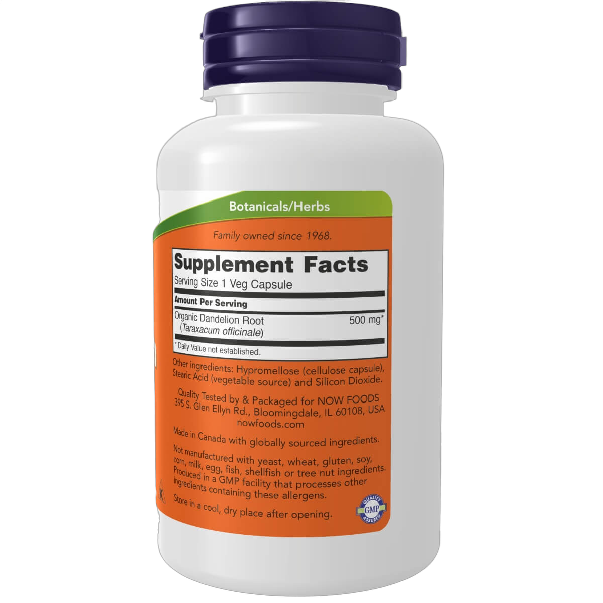 Dandelion Root, 500mg