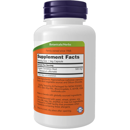 Dandelion Root, 500mg