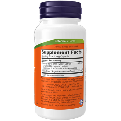 Chaste Berry Vitex Extract, 300mg