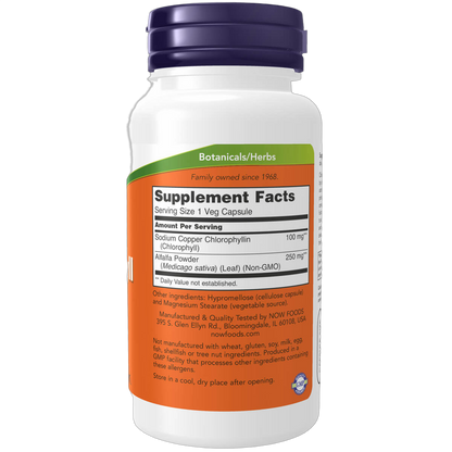 Chlorophyll, 100mg