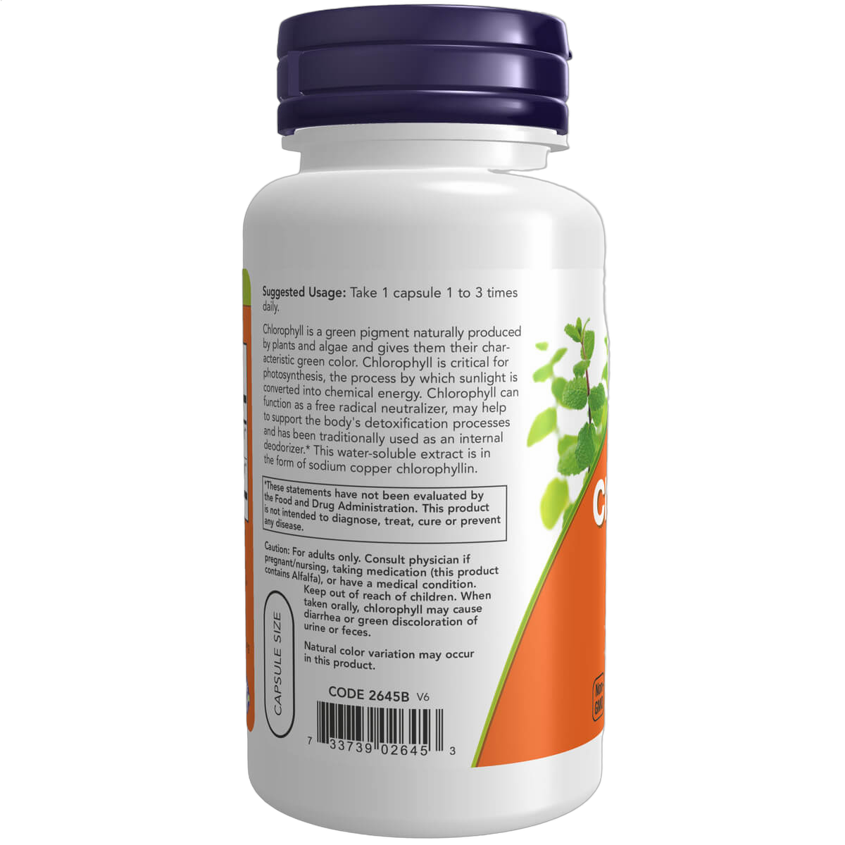 Chlorophyll, 100mg