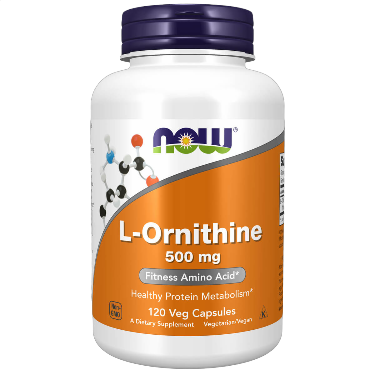 L-Ornithine, 500mg