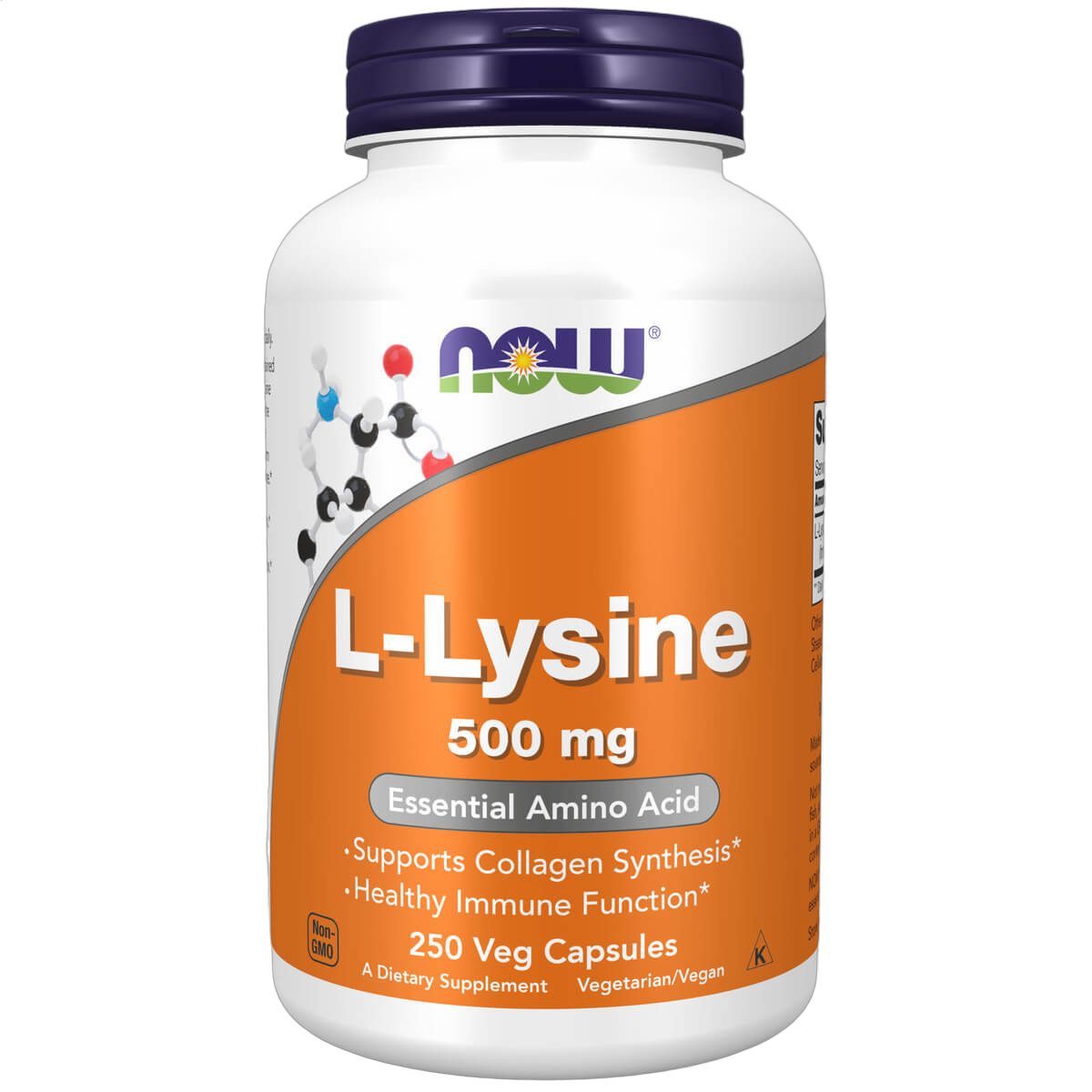 L-Lysine, 500mg