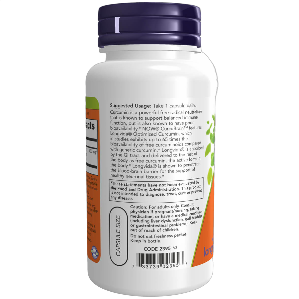 CurcuBrain, 400mg