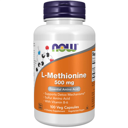 L-Methionine, 500mg
