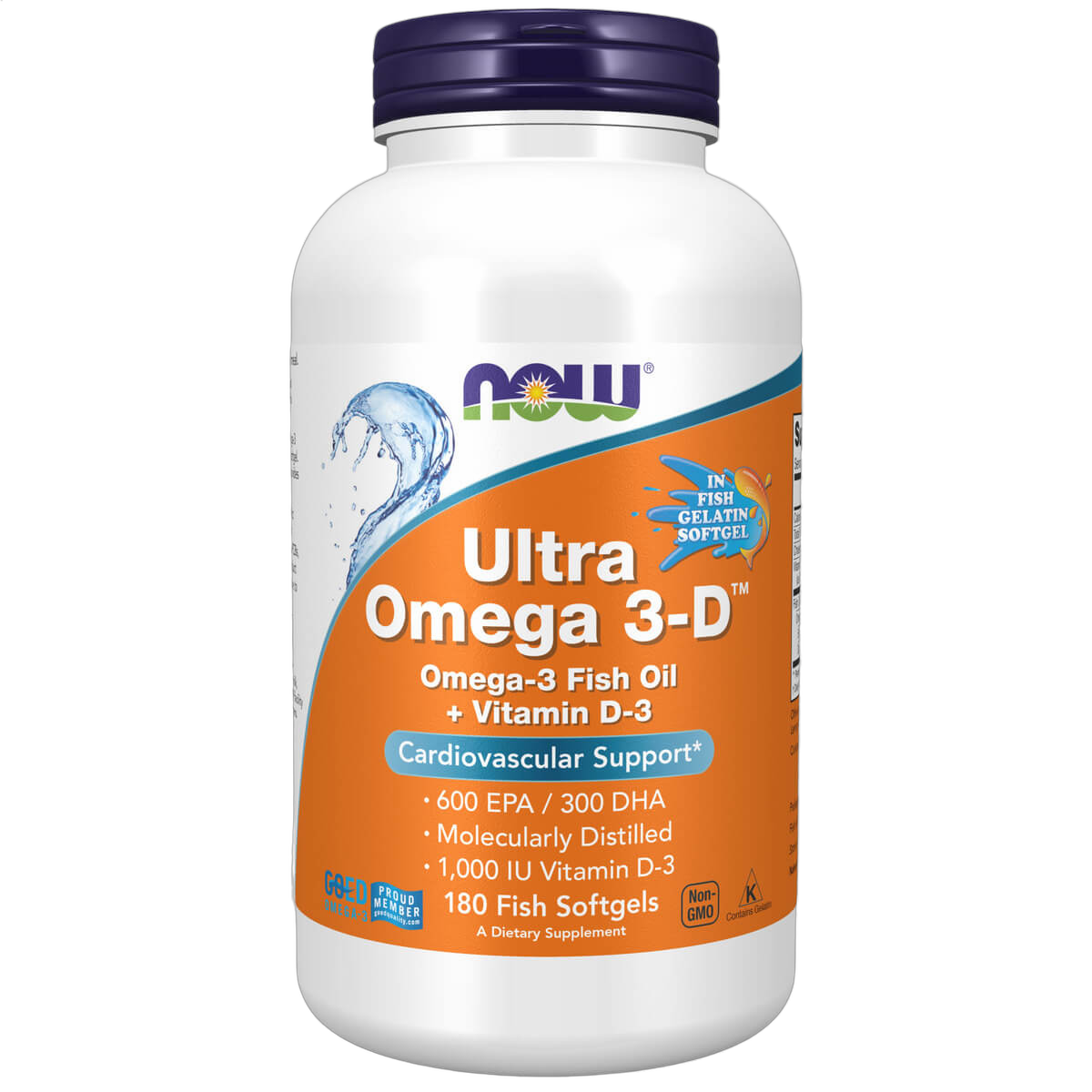 Ultra Omega 3-D, Fish Oil
