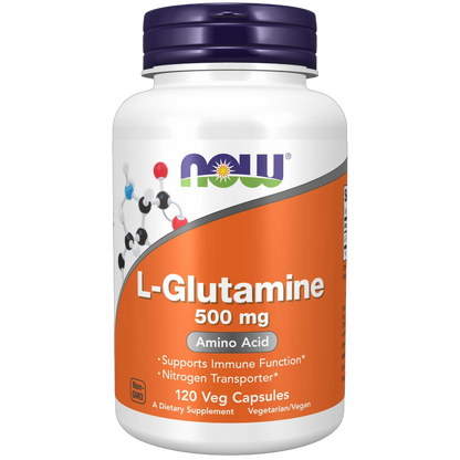 L-Glutamine, 500mg