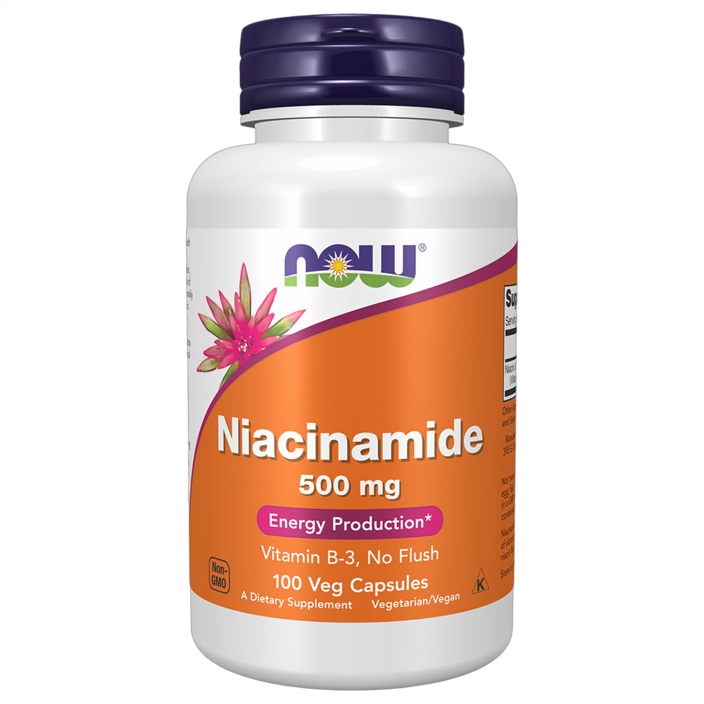 Niacinamide (Vitamin B3) No Flush, 500mg