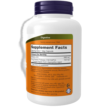 Betaine HCl, 648mg