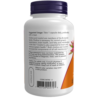 Choline & Inositol, 500mg