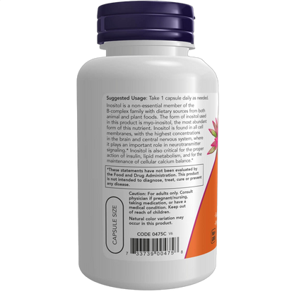Inositol, 500mg