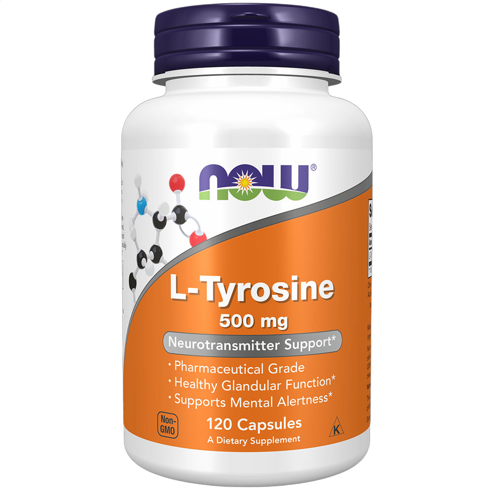 L-Tyrosine, 500mg