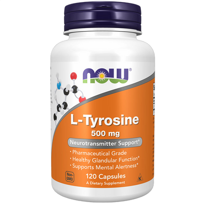 L-Tyrosine, 500mg